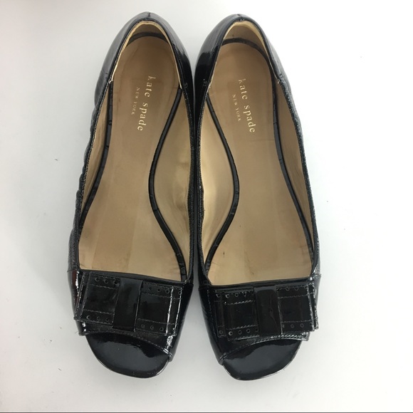 kate spade patent leather flats